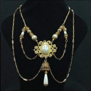 Colgante Cobre Perla