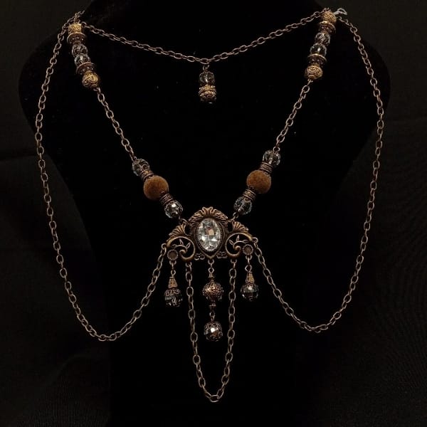 Colgante Cobre Terciopelo